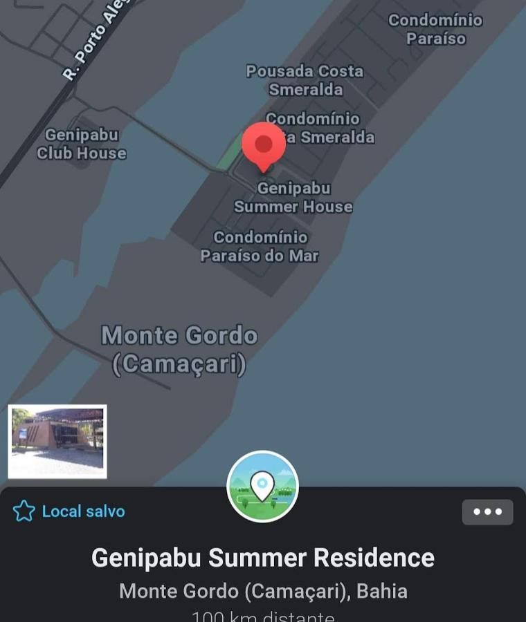 Apartamento Em Guarajuba 200M Da Praia Camaçari Exteriér fotografie